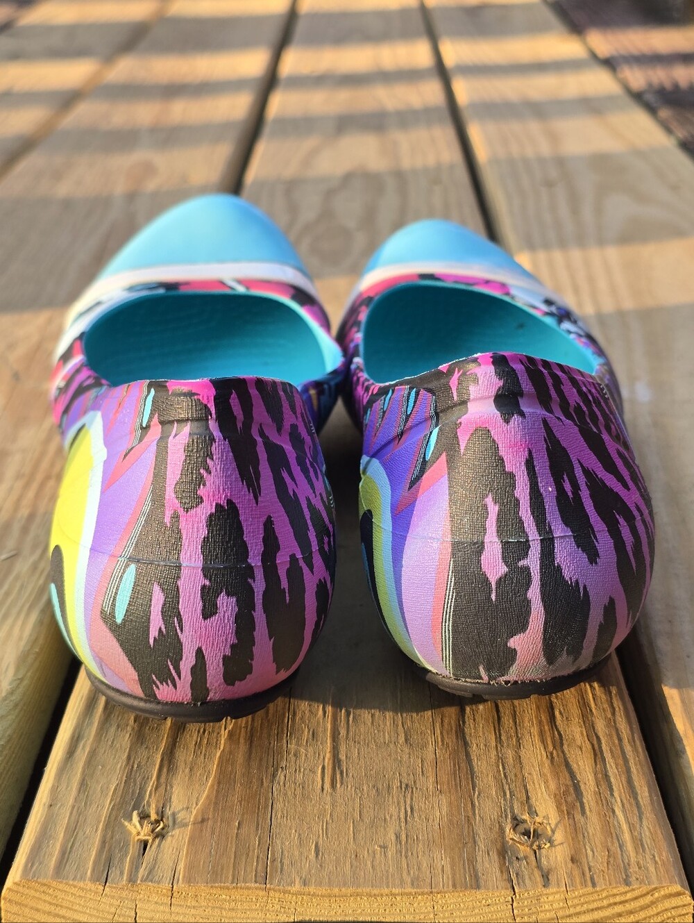 Rare, Crocs x Patricia Field Cap Toe House of Field Flats, Sz 10 - Picture 9 of 10